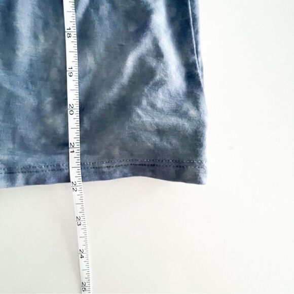 AEO Soft & Sexy Bell Sleeve Blue Tie Dye Top Women's S Cross Front V Neck - Picture 7 of 10